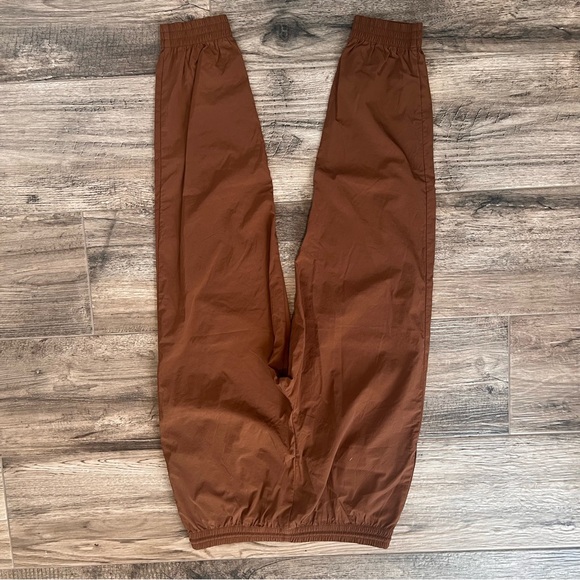 Pink Active Victoria Secret Brown Joggers Pre-Owned Large Stretch #79 - Picture 4 of 13